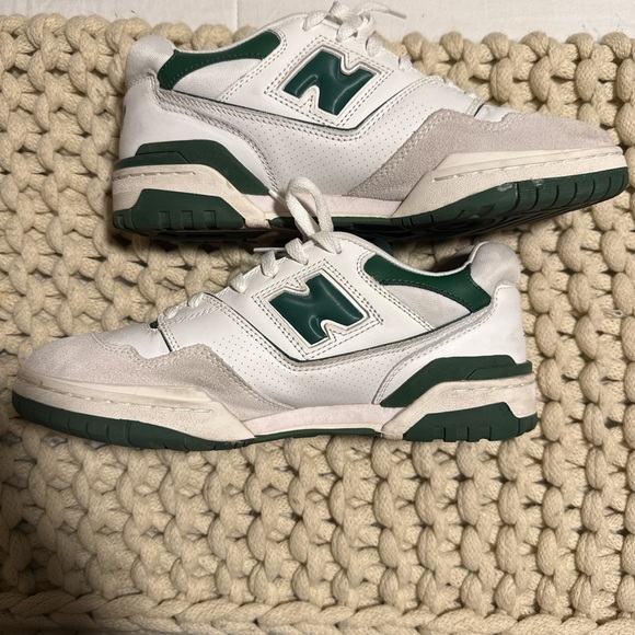 New Balance Other - New Balance 550 White and Green Athletic Shoes